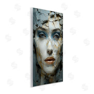 Roozbeh Bahramali | Cracked Face Abstraction