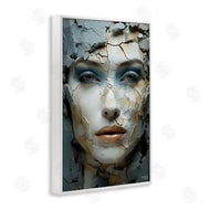 Roozbeh Bahramali | Cracked Face Abstraction