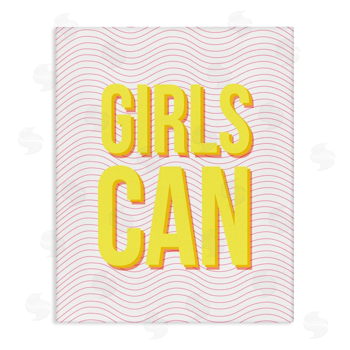 Inspiring Girls Can Canvas Wall Art, Home Decor by Stupell Studio