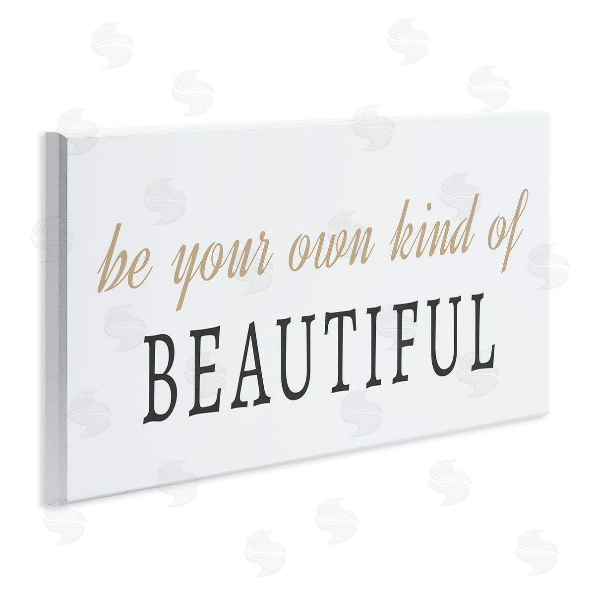 Own Kind Of Beautiful Wood Plaque Wall Art, Home Decor by Sd Graphics Studio