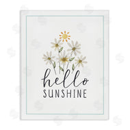 Blue Chair Blessing | Hello Sunshine with Daisies