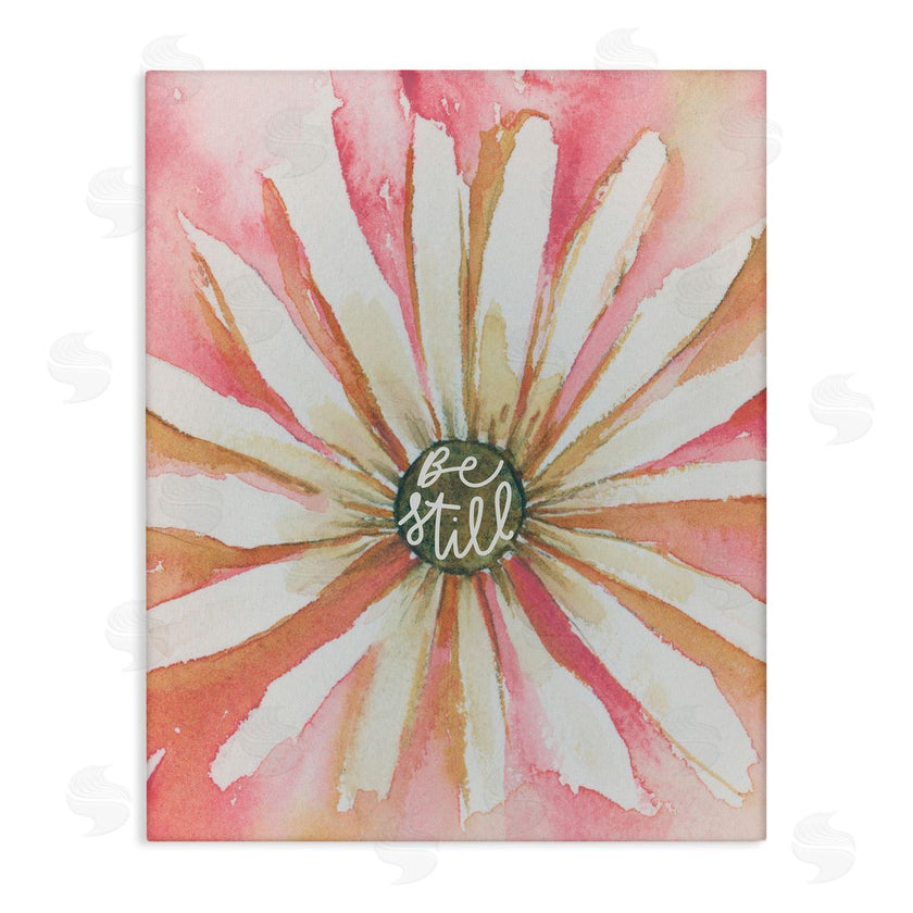 Blue Chair Blessing | Daisy Petals on Pink