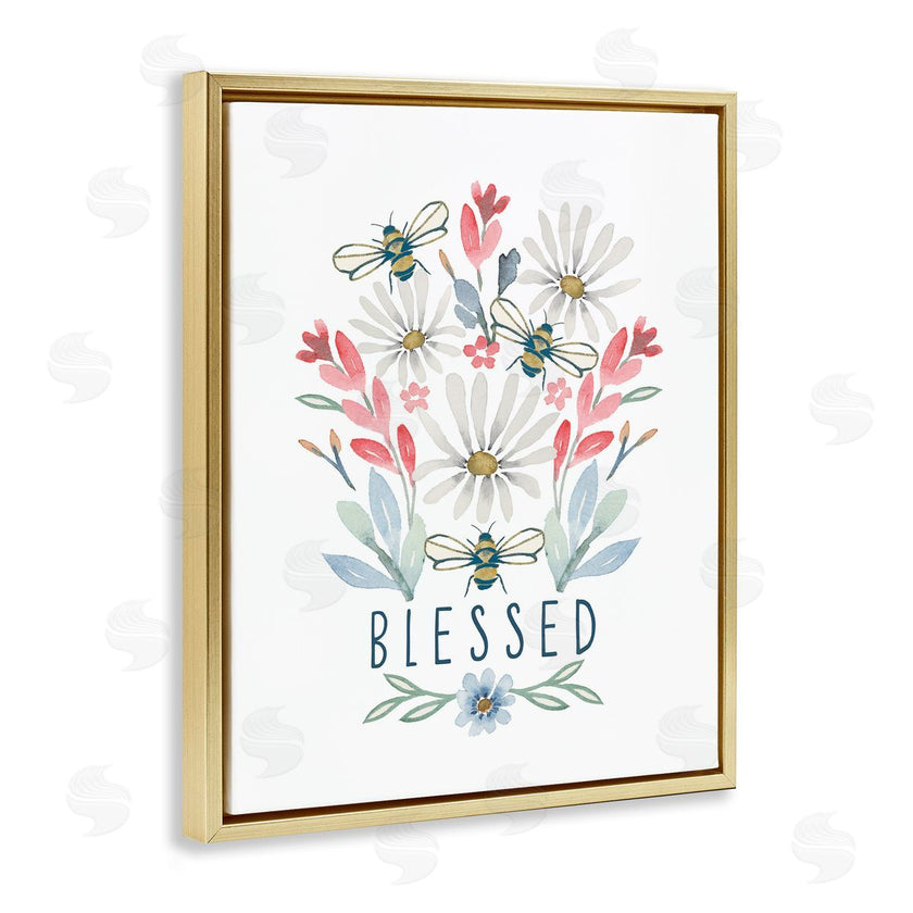 Blue Chair Blessing | Blessed Floral Sprigs