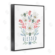 Blue Chair Blessing | Blessed Floral Sprigs