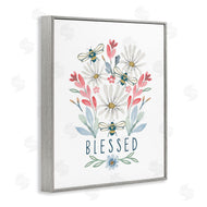 Blue Chair Blessing | Blessed Floral Sprigs
