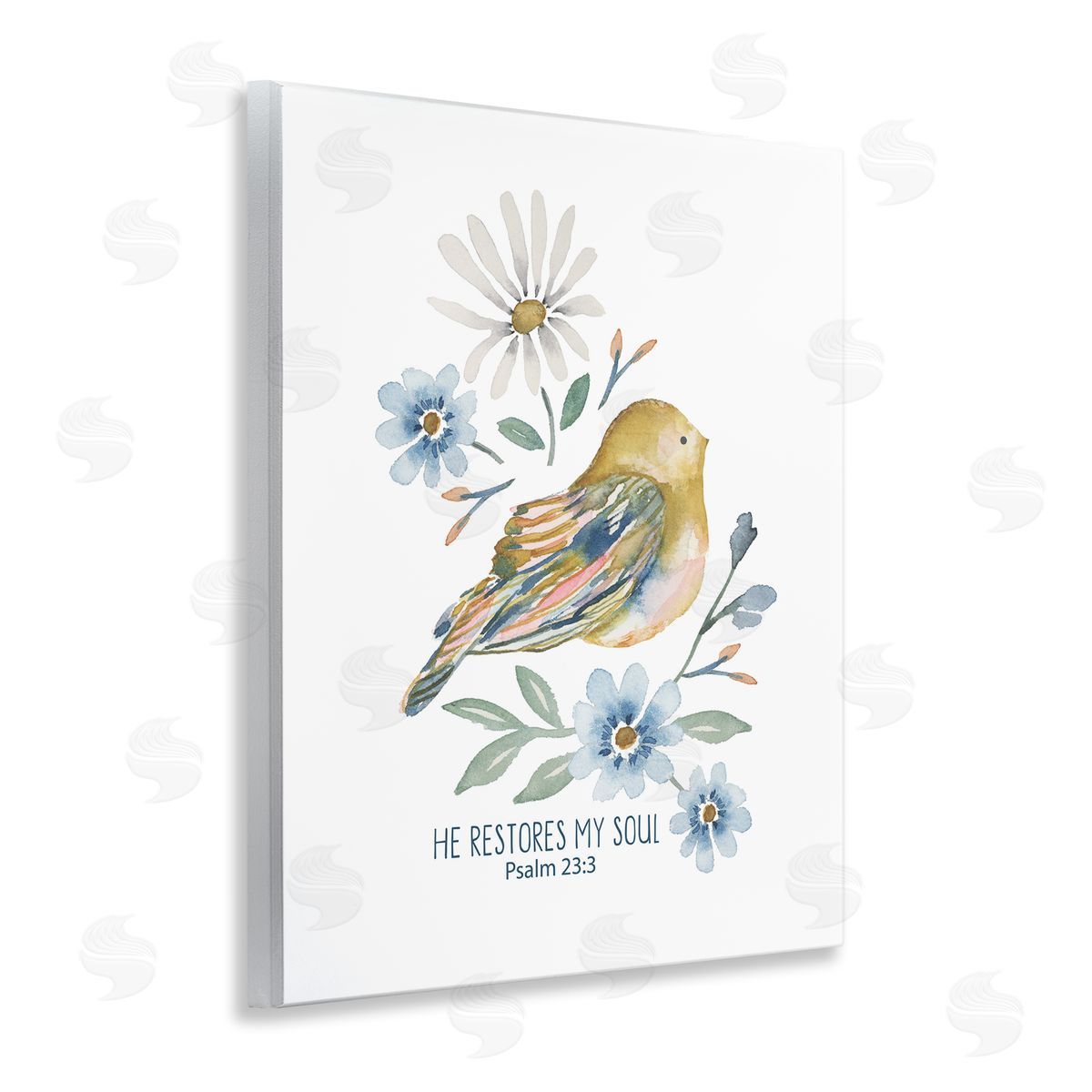 He Restores My Soul Wood Plaque Wall Art, Home Decor by Blue Chair Blessing
