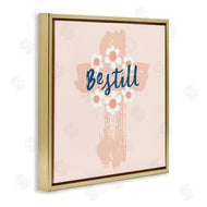 Blue Chair Blessing | Be Still Pastel Cross