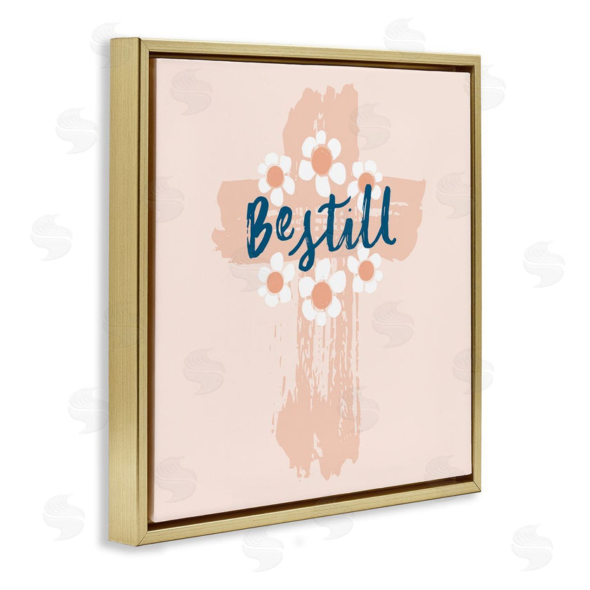Blue Chair Blessing | Be Still Pastel Cross