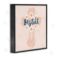 Blue Chair Blessing | Be Still Pastel Cross
