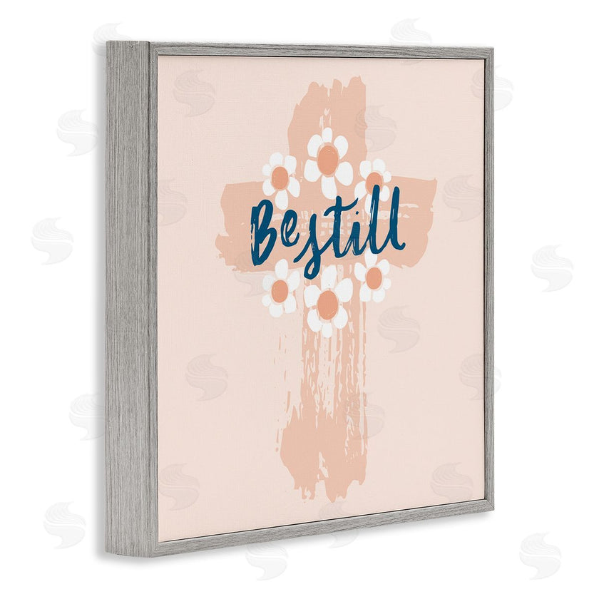 Blue Chair Blessing | Be Still Pastel Cross