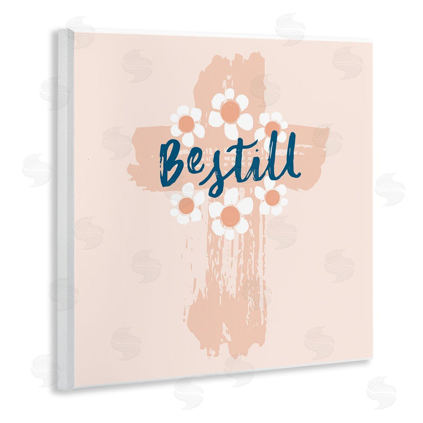 Blue Chair Blessing | Be Still Pastel Cross
