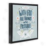 Blue Chair Blessing | All Things Possible Verse