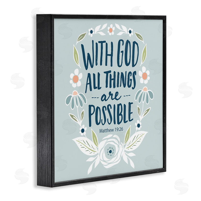 Blue Chair Blessing | All Things Possible Verse