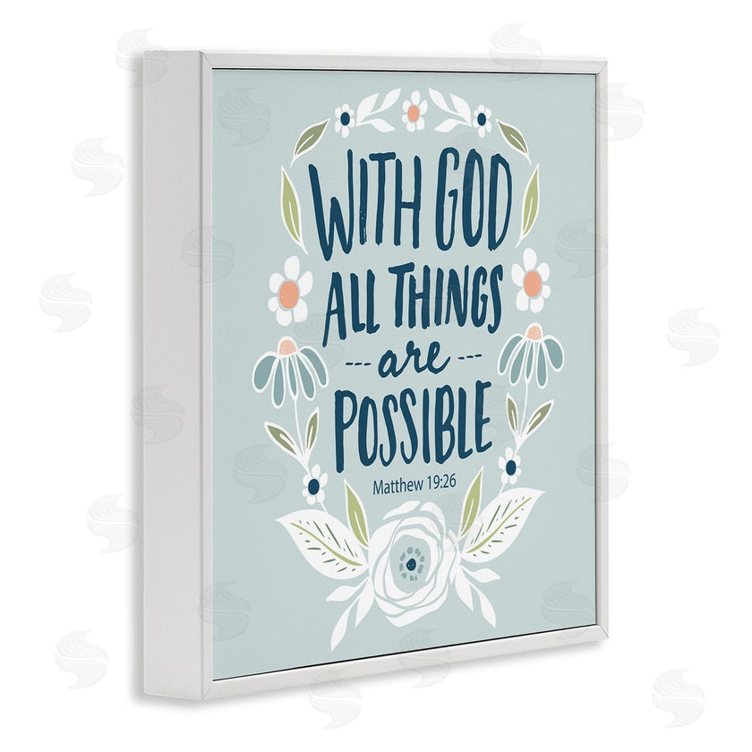 Blue Chair Blessing | All Things Possible Verse