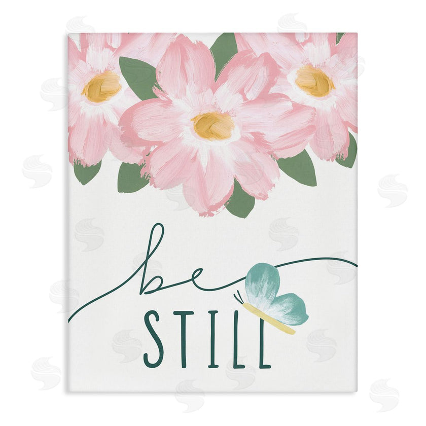 Blue Chair Blessing | Be Still with Florals