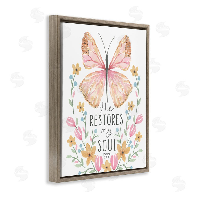 Blue Chair Blessing | Floral Restores My Soul