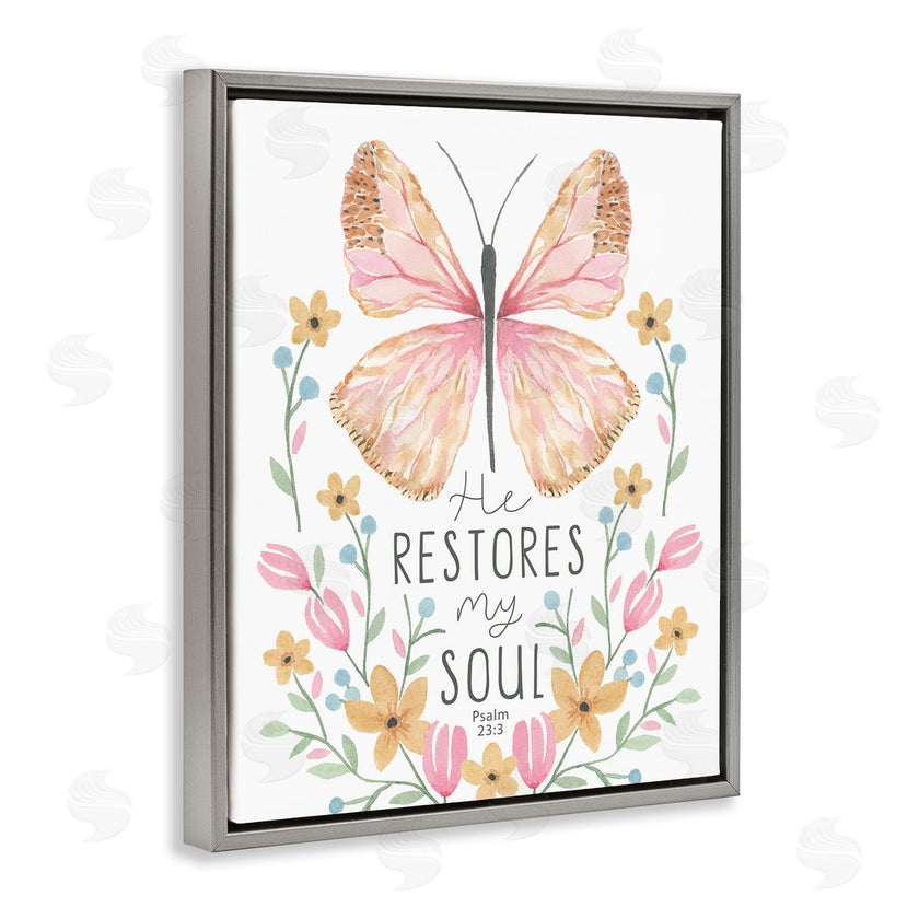 Blue Chair Blessing | Floral Restores My Soul