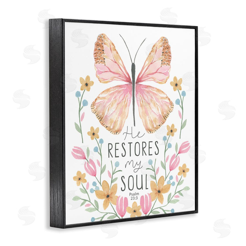 Blue Chair Blessing | Floral Restores My Soul