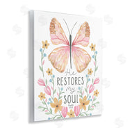 Blue Chair Blessing | Floral Restores My Soul