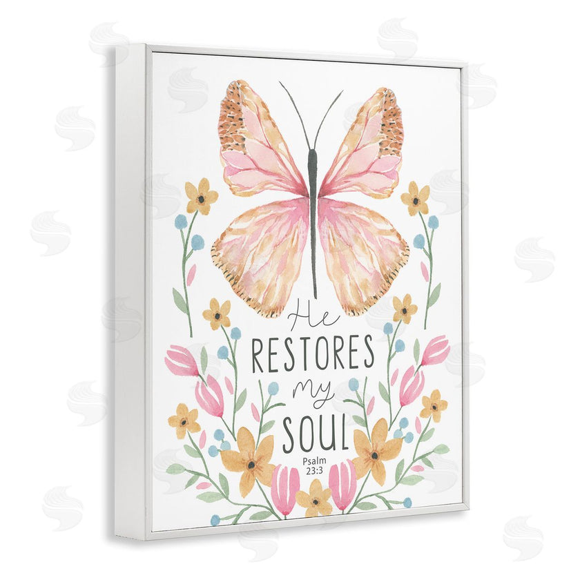 Blue Chair Blessing | Floral Restores My Soul