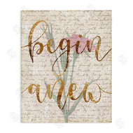 Stupell Studio | Vintage Begin Anew