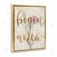 Stupell Studio | Vintage Begin Anew