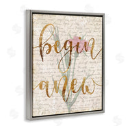 Stupell Studio | Vintage Begin Anew