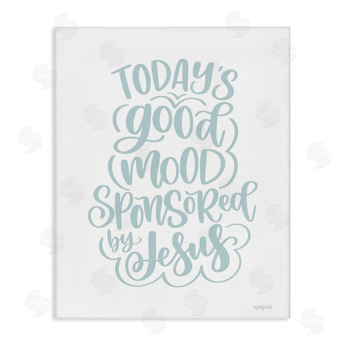 Good Mood by Jesus Canvas Wall Art, Home Decor by Imperfect Dust