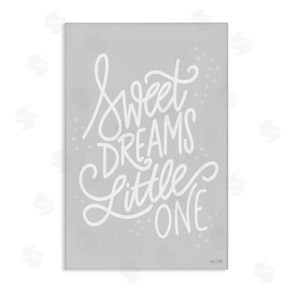 Sweet Dreams Little One Canvas Wall Art, Home Decor by House Fenway