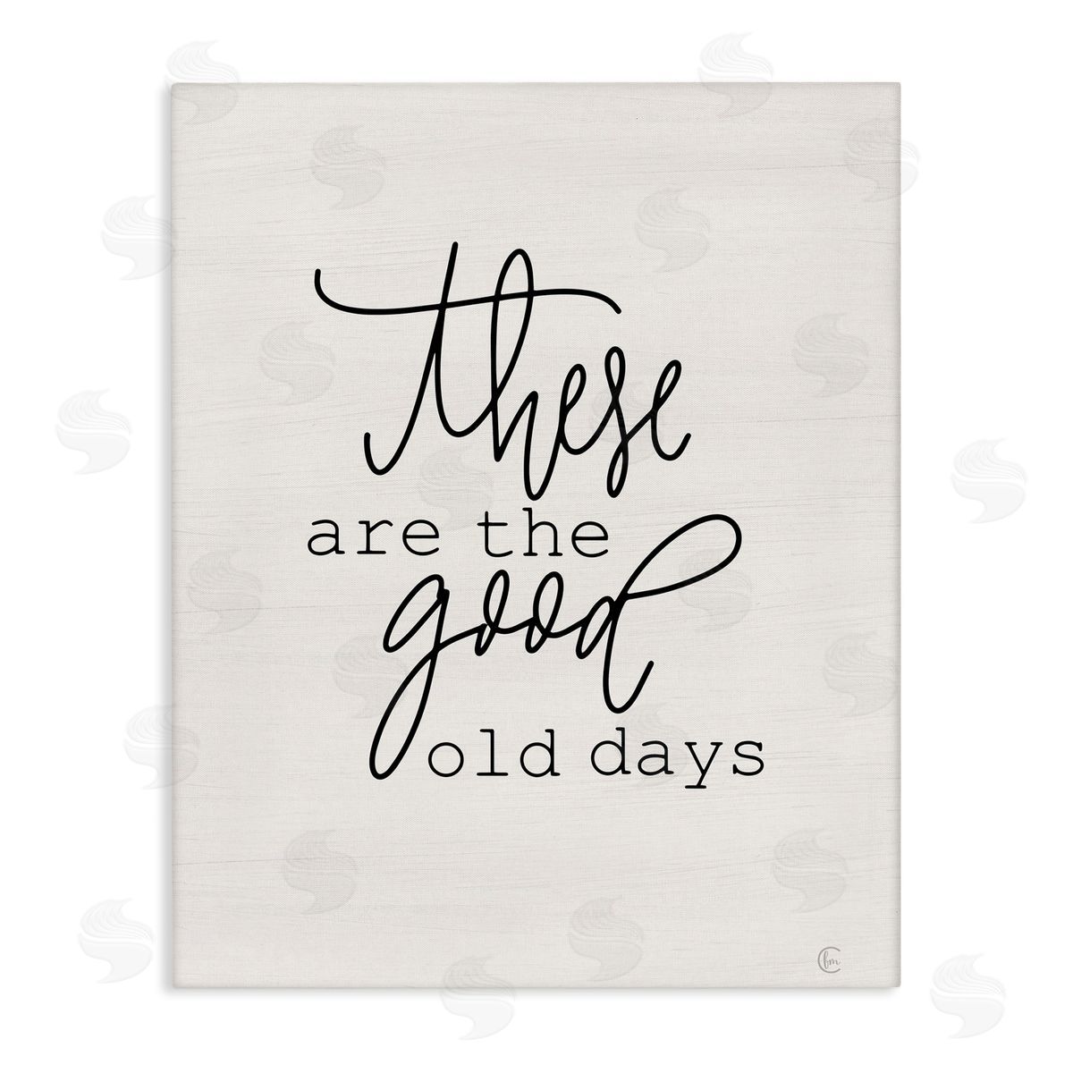 Good Old Days Canvas Wall Art, Home Decor by Fearfully Made Creations