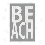 Jamie MacDowell | Beach Word on Grey