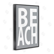 Jamie MacDowell | Beach Word on Grey