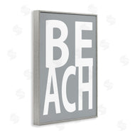 Jamie MacDowell | Beach Word on Grey