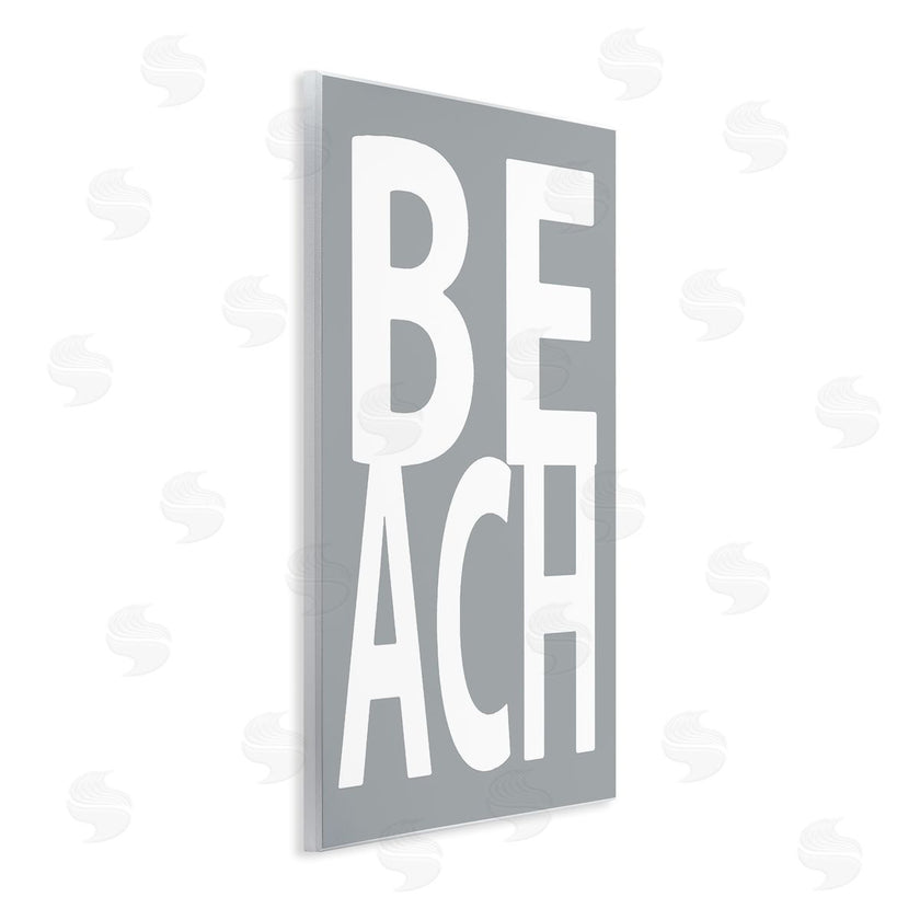 Jamie MacDowell | Beach Word on Grey