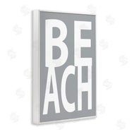 Jamie MacDowell | Beach Word on Grey