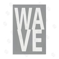 Jamie MacDowell | Wave Word on Grey