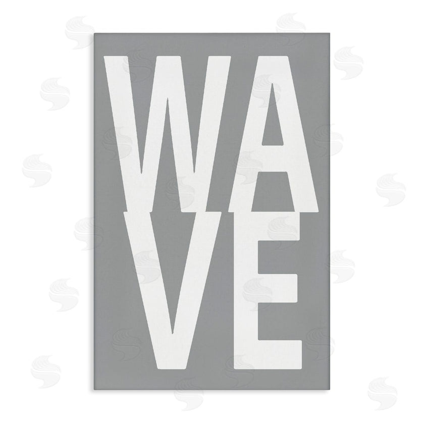 Jamie MacDowell | Wave Word on Grey