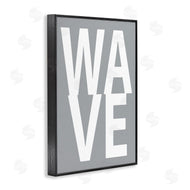 Jamie MacDowell | Wave Word on Grey