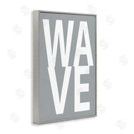 Jamie MacDowell | Wave Word on Grey