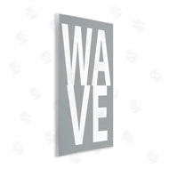 Jamie MacDowell | Wave Word on Grey