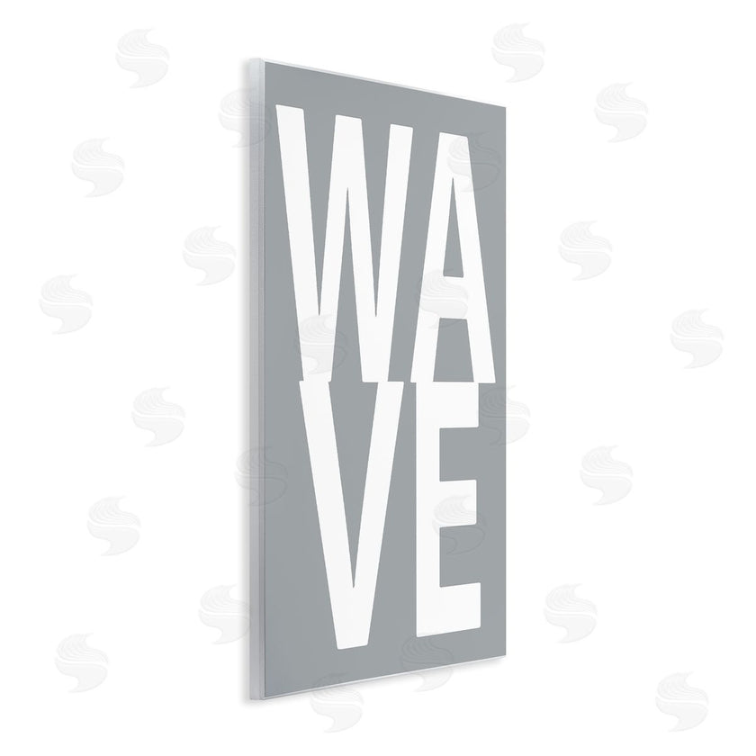 Jamie MacDowell | Wave Word on Grey
