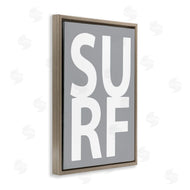 Jamie MacDowell | Surf Word on Grey