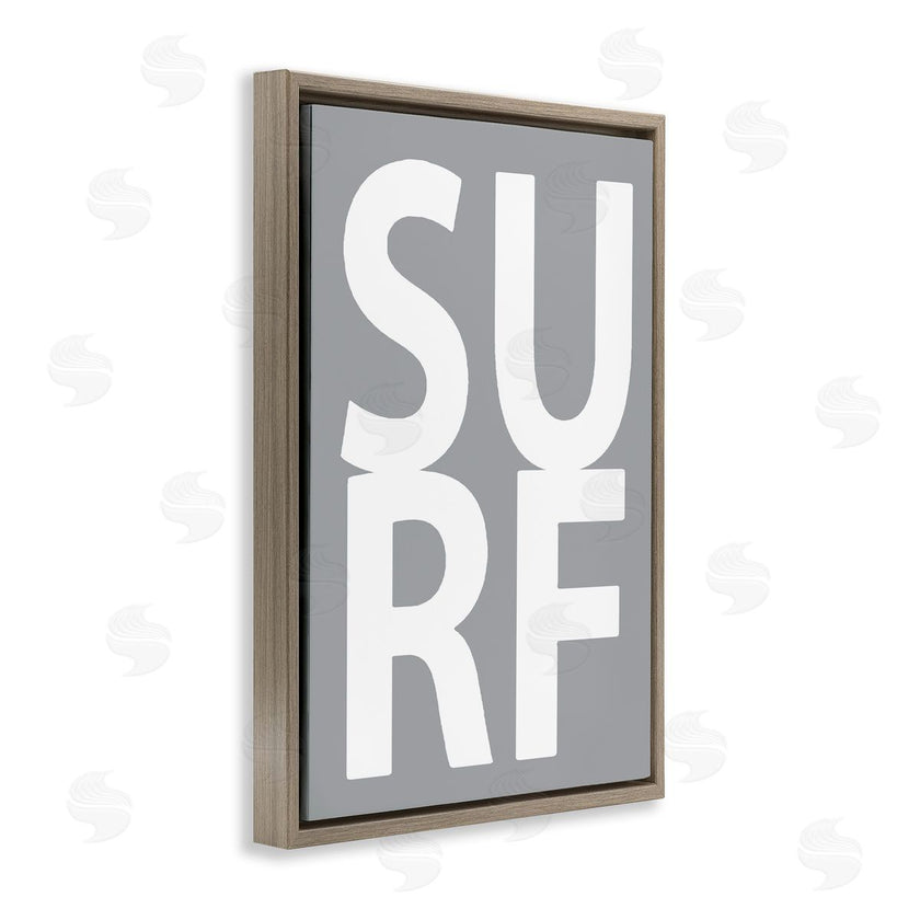 Jamie MacDowell | Surf Word on Grey
