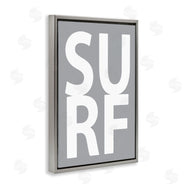 Jamie MacDowell | Surf Word on Grey