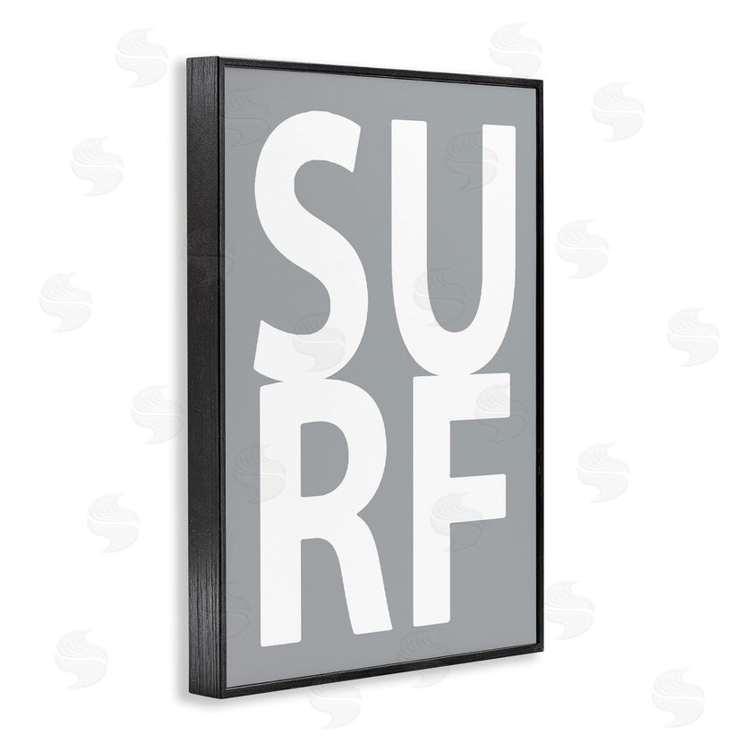 Jamie MacDowell | Surf Word on Grey