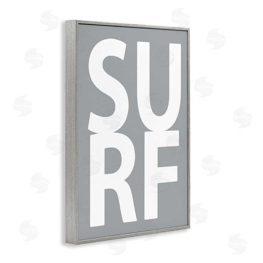 Jamie MacDowell | Surf Word on Grey