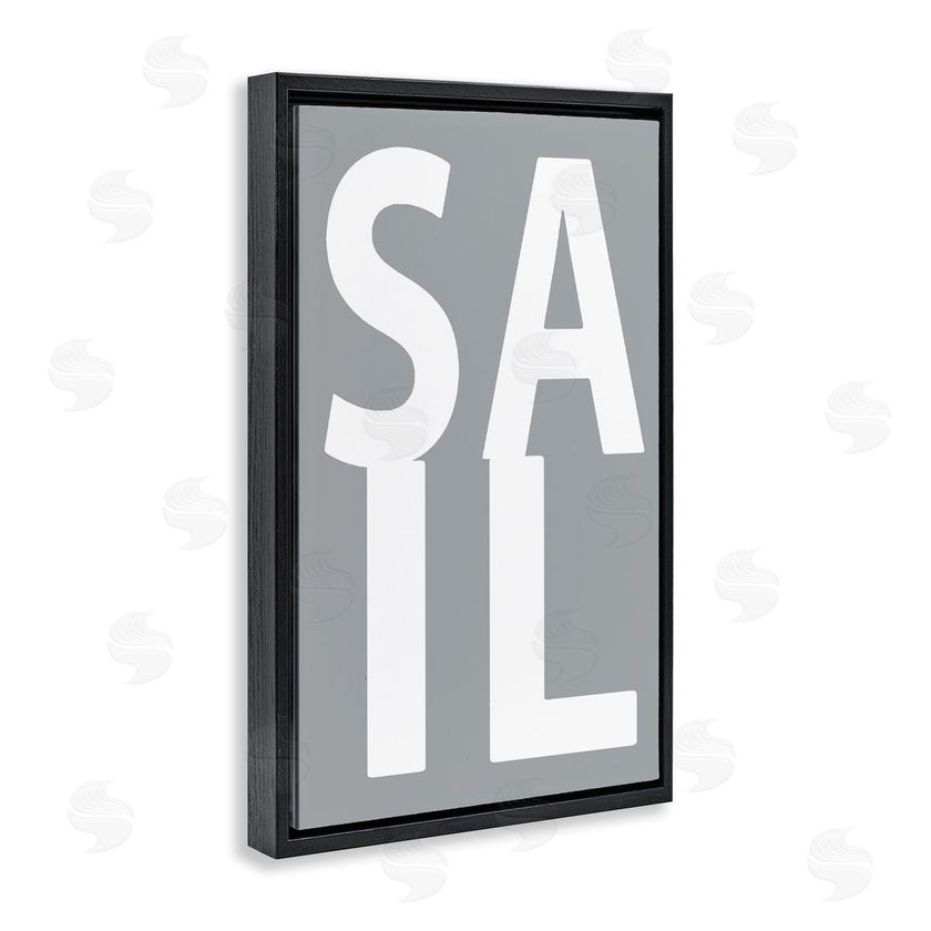 Jamie MacDowell | Sail Word on Grey