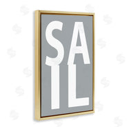 Jamie MacDowell | Sail Word on Grey
