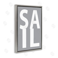 Jamie MacDowell | Sail Word on Grey
