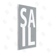 Jamie MacDowell | Sail Word on Grey